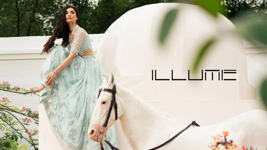 illume — The Luxe Unstitched Collection by Ahmed Manan